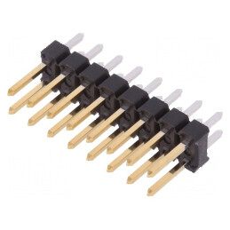 Conector BERGSTIK tată cu 16 pini drept pentru şiruri de pini | Electronic-mag.ro | Componente Electronice