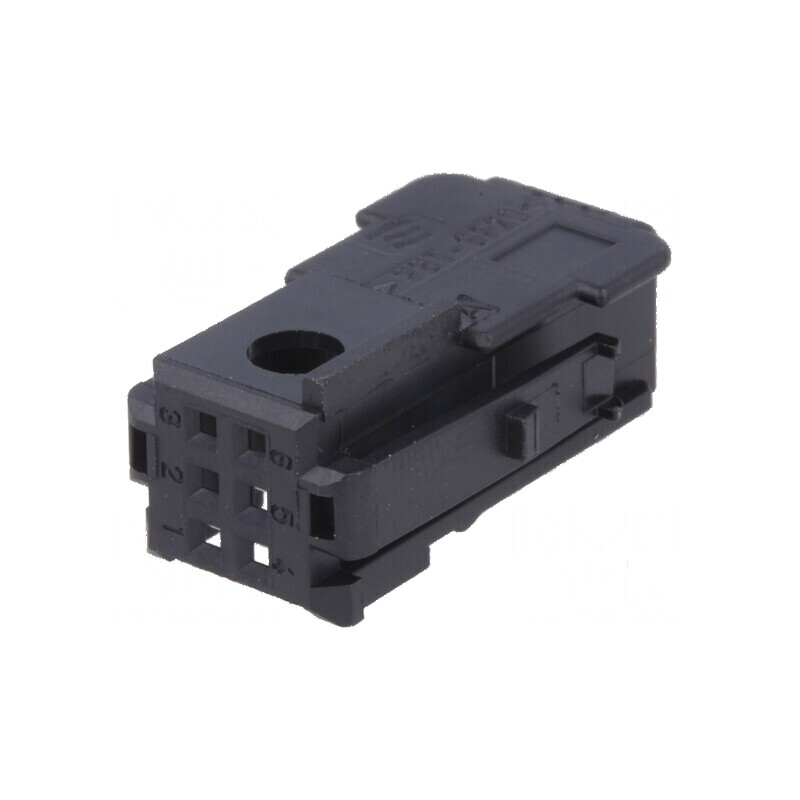 Capac Protecție MQS PIN 6 - Negru, Accesorii Electrice Profesionale | Electronic-mag.ro | Componente Electronice