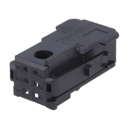 Capac Protecție MQS PIN 6 - Negru, Accesorii Electrice Profesionale | Electronic-mag.ro | Componente Electronice