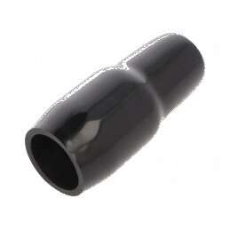 Accesoriu de protecție PVC 150mm², 60mm, Izolație Neagră | Electronic-mag.ro | Componente Electronice