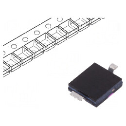 Fotodiodă SMD DIL 880nm, 730÷1100nm, 60°, 2nA, Neagră, 150mW | Electronic-mag.ro | Componente Electronice