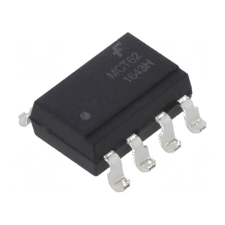 Optocuplor SMD cu 2 Ieșiri Tranzistori 5,3kV - CTR 100% la 5mA | Electronic-mag.ro | Componente Electronice