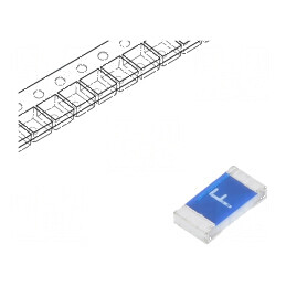 Siguranță Ultra-Rapidă SMD 1206, 500mA, 63V - Componentă Electronică de Înaltă Performanță | Electronic-mag.ro | Componente Electronice