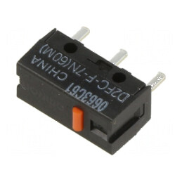 Microîntrerupător SNAP ACTION 0,001A/6VDC Fără Manetă - Pozitie 2 | Electronic-mag.ro | Componente Electronice