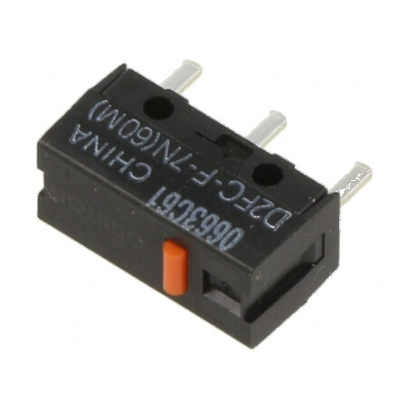 Microîntrerupător SNAP ACTION 0,001A/6VDC Fără Manetă - Pozitie 2 | Electronic-mag.ro | Componente Electronice