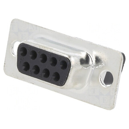Cablaj D-Sub PIN 9 - Mufă Mamă Crimpată Neagră | Electronic-mag.ro | Componente Electronice