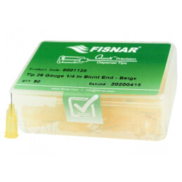 Ac de oțel 0,25mm pentru Luer Lock - Dimensiune 26, Drept, 0,23mm | Electronic-mag.ro | Componente Electronice