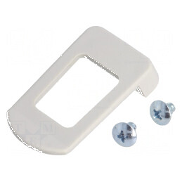 Mâner ABS Gri cu Kit de Montare - Şuruburi Incluse x2 | Electronic-mag.ro | Componente Electronice
