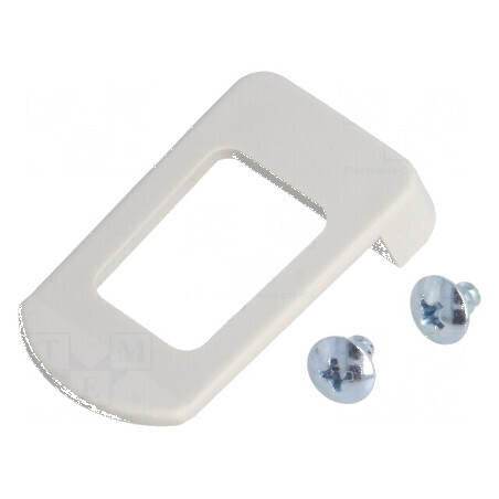 Mâner ABS Gri cu Kit de Montare - Şuruburi Incluse x2 | Electronic-mag.ro | Componente Electronice