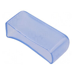 Carcasă de protecție pentru siguranțe cilindrice din PVC, dimensiuni 33,5x15x12mm | Electronic-mag.ro | Componente Electronice