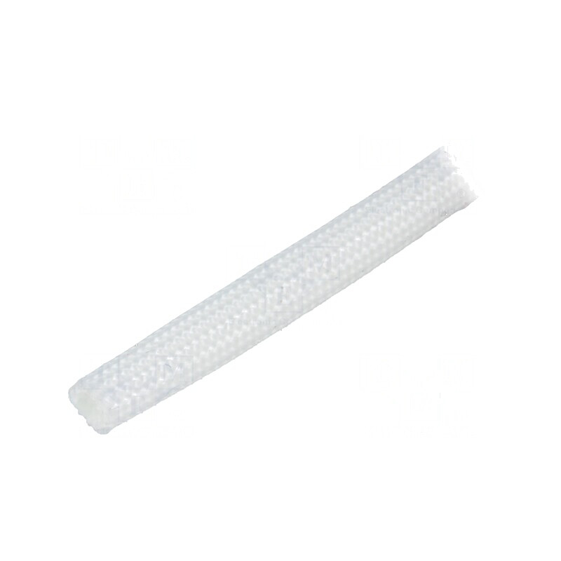 Manșon electroizolant din fibră de sticlă, rezistent la temperaturi între -40 și 180°C, diametru interior 2,5mm | Electronic-mag.ro | Componente Electronice