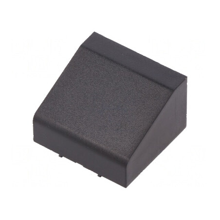 Capac de protecție UL94HB din ABS negru pentru carcase, dimensiune 22,5mm | Electronic-mag.ro | Componente Electronice