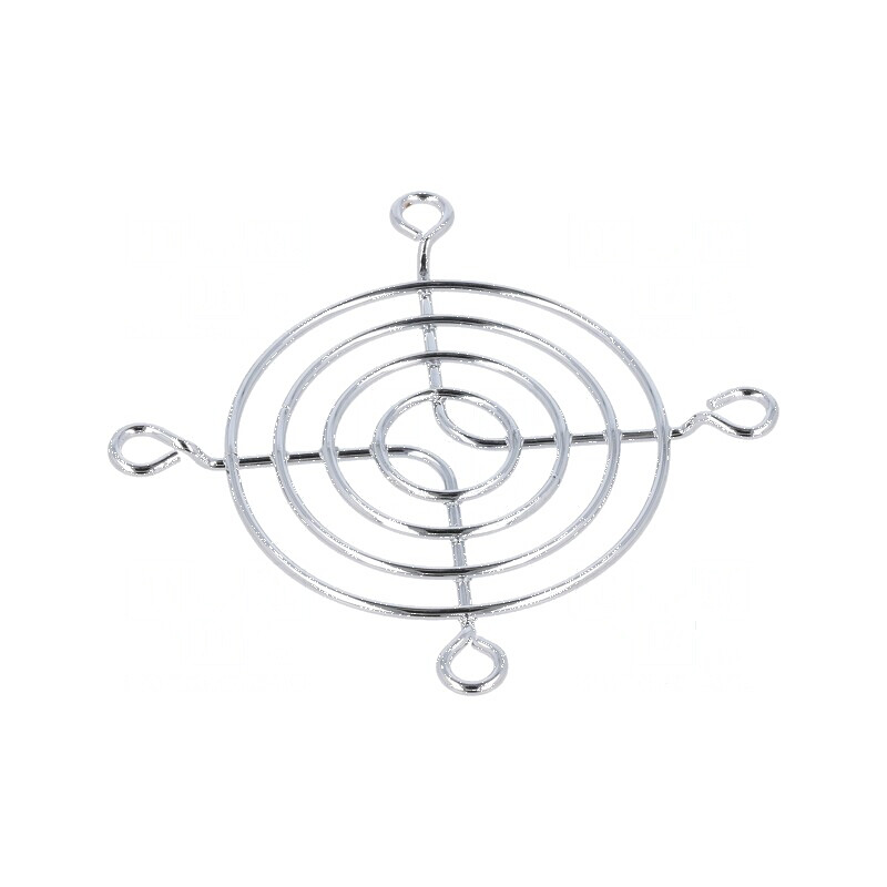 Placă de protecție din oțel crom-nichel 60x60mm cu șurub Ø4,57mm | Electronic-mag.ro | Componente Electronice