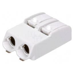 Conector pentru mufe 2060 4mm, cu 2 piste, compatibil cu cabluri 24AWG-18AWG, 0,2-0,75mm² | Electronic-mag.ro | Componente Electronice