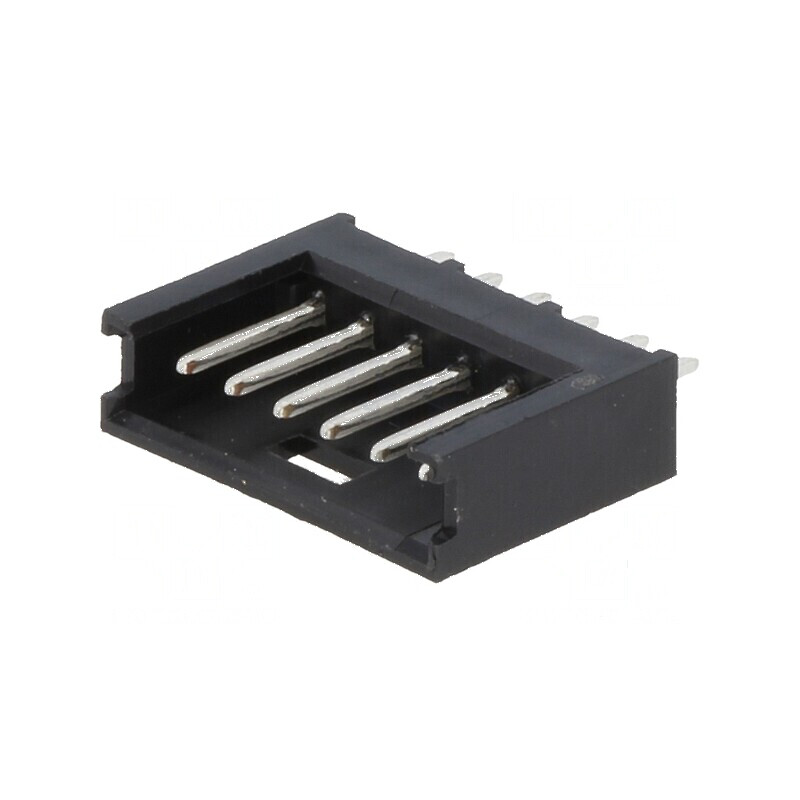 Conector cablu-placă soclu tată AMPMODU MOD II 2,54mm, 6 pini | Electronic-mag.ro | Componente Electronice