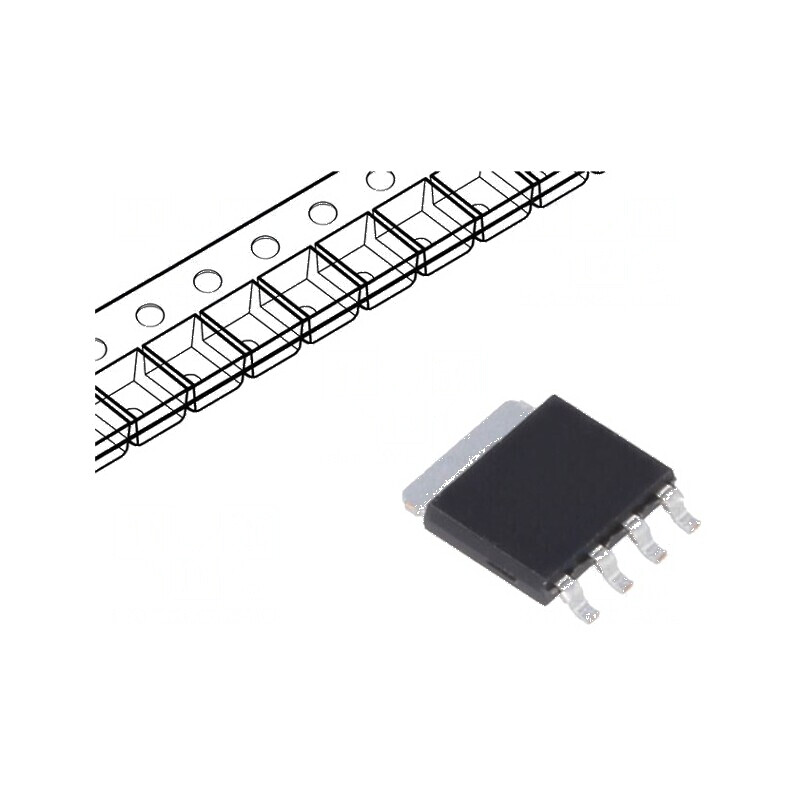 Tranzistor N-MOSFET Unipolar 80V 45A 89W - Componentă Electronică de Putere | Electronic-mag.ro | Componente Electronice