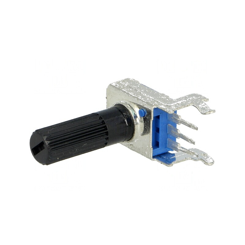 Potențiometru axial 5kΩ 125mW ±20% THT 6mm - tură unică | Electronic-mag.ro | Componente Electronice