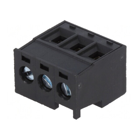 Regletă de conexiuni deconectabilă 5,08mm cu 3 Piste și Mufă Dreaptă | Electronic-mag.ro | Componente Electronice