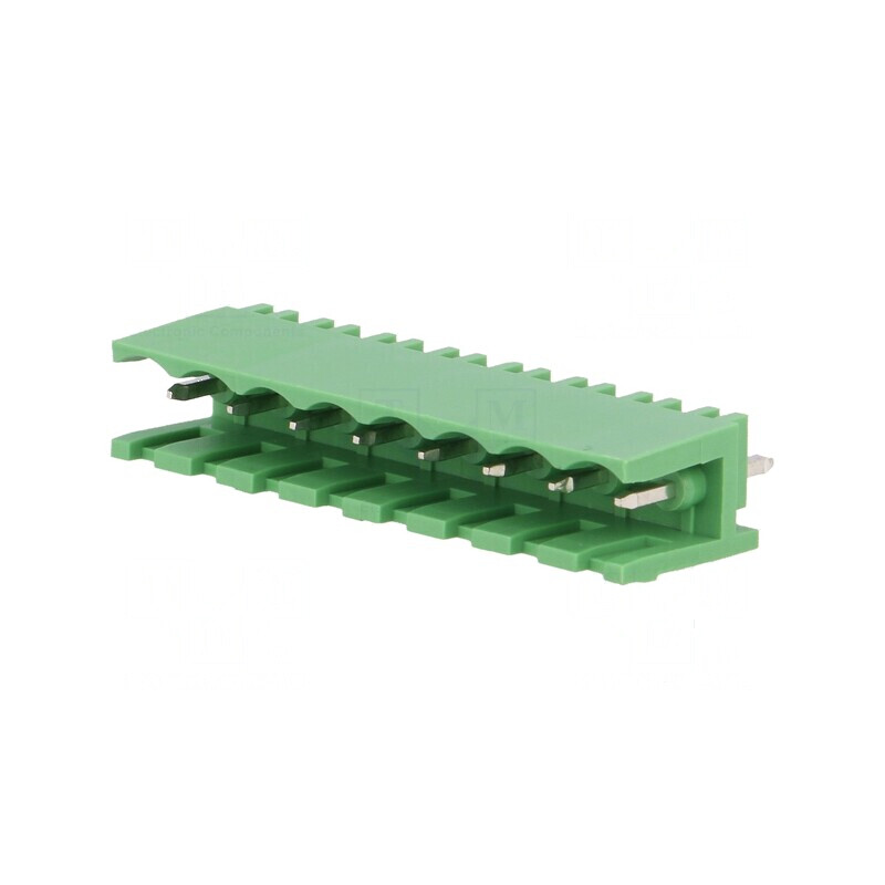 Regletă de Conexiuni Deconectabilă cu 8 Socluri, Piste de 5mm, Dreptă | Electronic-mag.ro | Componente Electronice
