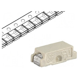 Siguranță SMD Ardere Rapidă 7A 63VAC 63VDC Cupru pentru Circuit Electric | Electronic-mag.ro | Componente Electronice