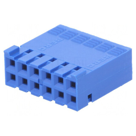Conector Cablu-Placă Mufă Mamă Dubox® 2,54mm cu 12 PIN-uri pe Cablu | Electronic-mag.ro | Componente Electronice