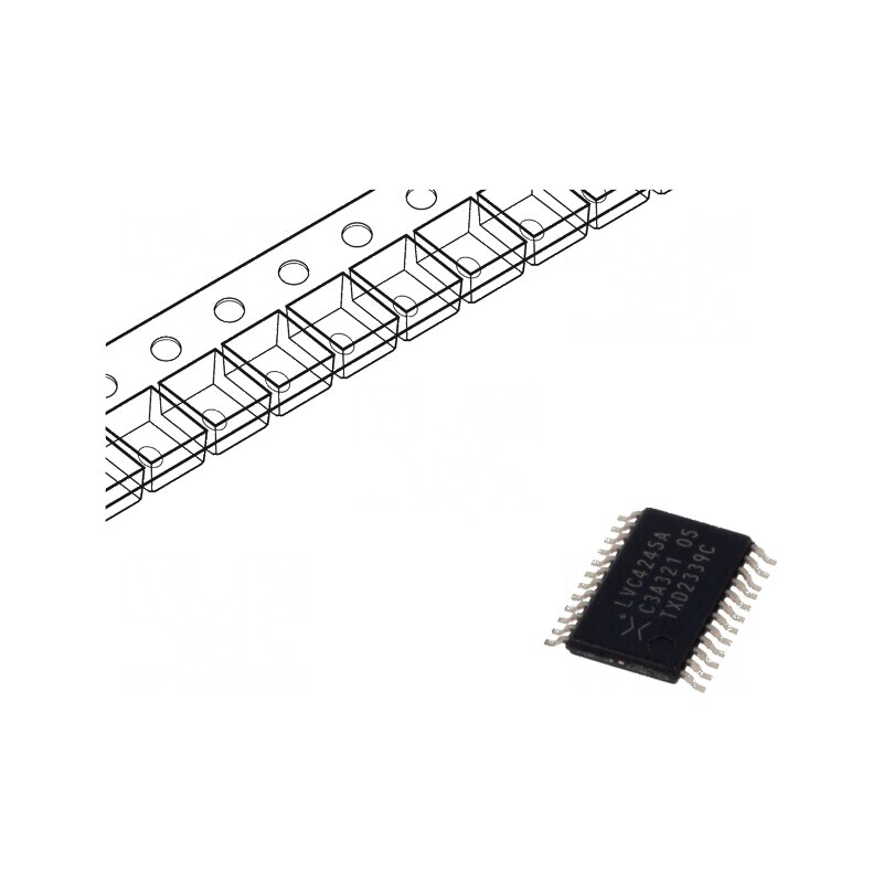 "Emițător-Receptor Digital Bidirecțional IC CMOS - Translator Avansat" | Electronic-mag.ro | Componente Electronice