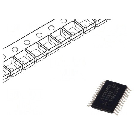"Emițător-Receptor Digital Bidirecțional IC CMOS - Translator Avansat" | Electronic-mag.ro | Componente Electronice