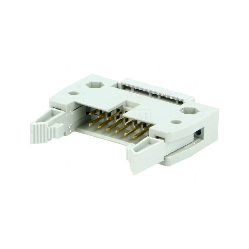 Conector IDC Mufă Tată PIN 14 cu Ejector pentru Cablu Bandă - Soluție Profesională de Conectare | Electronic-mag.ro | Componente Electronice