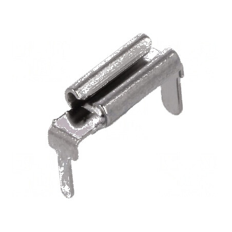 Terminal plat 2,8mm 0,5mm mamă THT din alamă cositorită pentru conexiuni electrice | Electronic-mag.ro | Componente Electronice