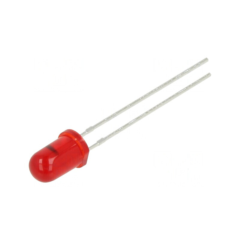 LED 5mm Roșie cu Clipire, Intensitate Lumină 400-800mcd, Unghi de 60°, Consumul de 22mA, Nr. Termic 2 | Electronic-mag.ro | Componente Electronice