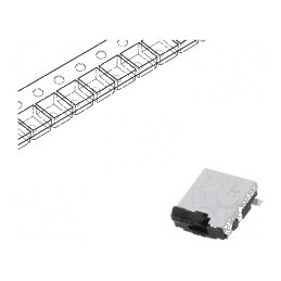 Comutator cu senzor Poz 2 SPST 0,01A/5VDC, Terminații Drepte, Rezistență 500mΩ | Electronic-mag.ro | Componente Electronice