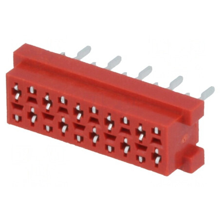 Cablu placă soclu mamă PIN 10 THT pentru PCB 30V 1A - Conector drept | Electronic-mag.ro | Componente Electronice