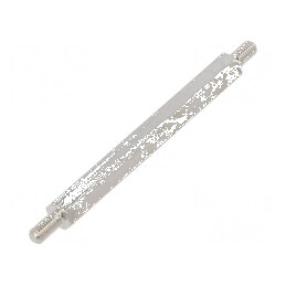Piuliță Distanțieră Tretată 45mm Filet Exterior M3 Hexagonal - Accesorii pentru Mecanisme | Electronic-mag.ro | Componente Electronice