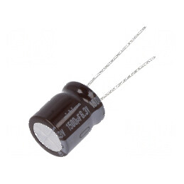 Condensator Electrolitic Low ESR THT 1500uF 6.3V DC ±20% 65mΩ - Componentă Electronică de Înaltă Performanță | Electronic-mag.ro | Componente Electronice