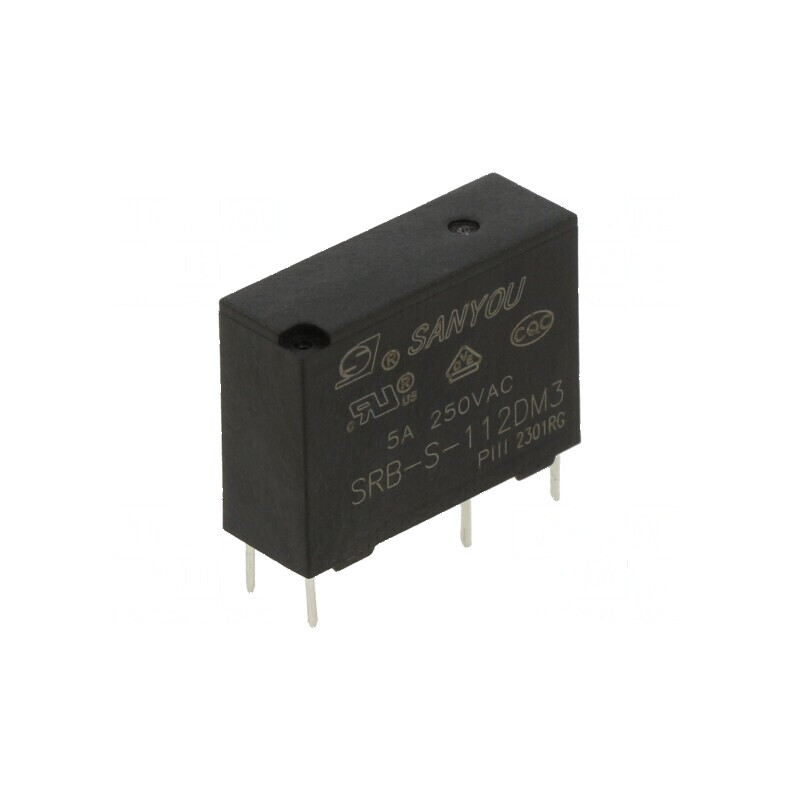 Releu electromagnetic SPST-NO cu contacte max 5A 5A/277VAC - SRB | Electronic-mag.ro | Componente Electronice Releu electromagnetic SPST-NO cu contacte max 5A 5A/277VAC - SRB | Electronic-mag.ro | Componente Electronice