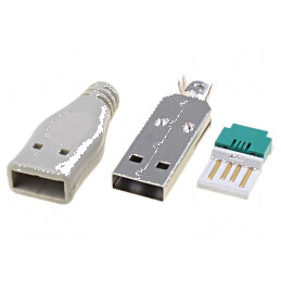 Conector USB A Mufă pe Cablu IDC cu Manşon - Soluție Profesională pentru Conectivitate | Electronic-mag.ro | Componente Electronice
