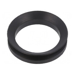 Garnitură V-ring din cauciuc NBR, diametru ax: 27-29mm, lungime: 7,5mm, Ø: 25mm | Electronic-mag.ro | Componente Electronice