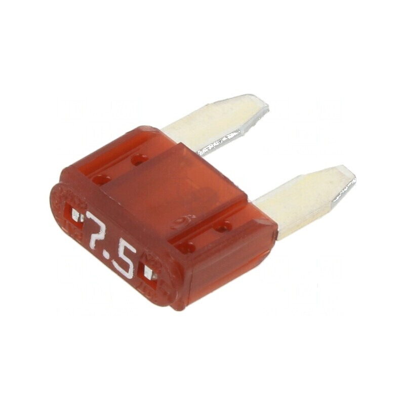 Siguranță Mini 7,5A 32VDC cu Împingere Auto, 19mm - Produs Compact pentru Protecție Electrică | Electronic-mag.ro | Componente Electronice Siguranță Mini 7,5A 32VDC cu Împingere Auto, 19mm - Produs Compact pentru Protecție Electrică | Electronic-mag.ro | Componente Electronice