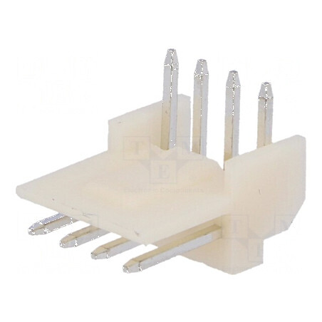 Conector cablu-placă soclu tată EI 2,5mm PIN 4 THT 2A - Componentă electronică de înaltă calitate | Electronic-mag.ro | Componente Electronice