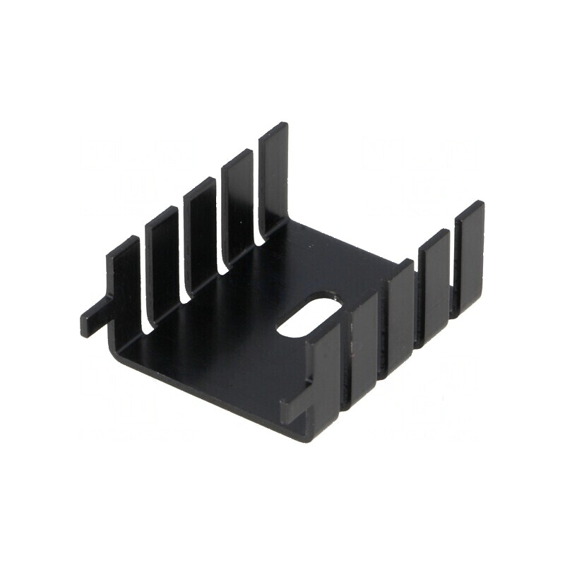 Radiator presat TO220 negru 33mm x 25,4mm x 12,7mm 20K/W - soluție de răcire eficientă | Electronic-mag.ro | Componente Electronice Radiator presat TO220 negru 33mm x 25,4mm x 12,7mm 20K/W - soluție de răcire eficientă | Electronic-mag.ro | Componente Electronice