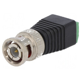 Adaptor BNC Tată cu Regletă de Conexiuni PIN 2 - Conectivitate Profesională | Electronic-mag.ro | Componente Electronice