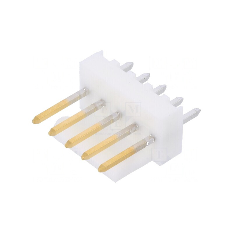 Conector cablu-placă soclu tată KK 254 2,54mm PIN 5 THT 4A pentru aplicații electrice | Electronic-mag.ro | Componente Electronice