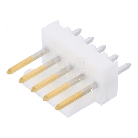 Conector cablu-placă soclu tată KK 254 2,54mm PIN 5 THT 4A pentru aplicații electrice | Electronic-mag.ro | Componente Electronice