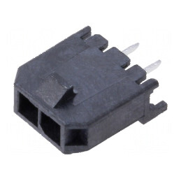 Conector Micro-Fit 3.0 - Cablu la Placă Soclu Tată 2 PIN 5A 3mm | Electronic-mag.ro | Componente Electronice
