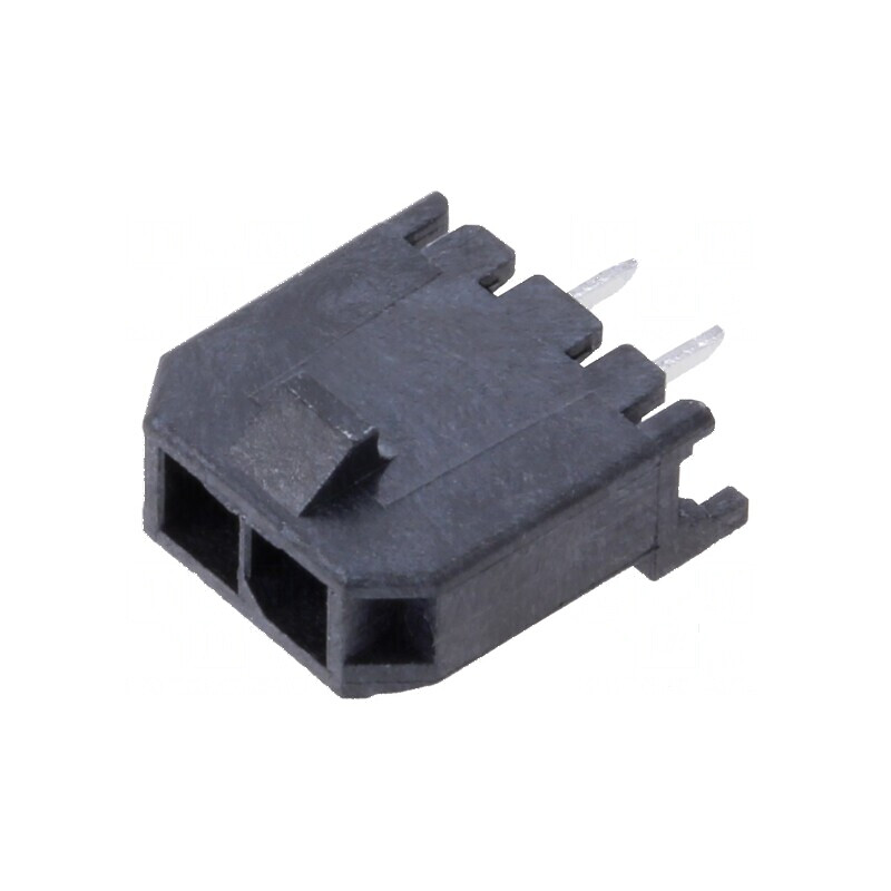 Conector Micro-Fit 3.0 - Cablu la Placă Soclu Tată 2 PIN 5A 3mm | Electronic-mag.ro | Componente Electronice Conector Micro-Fit 3.0 - Cablu la Placă Soclu Tată 2 PIN 5A 3mm | Electronic-mag.ro | Componente Electronice