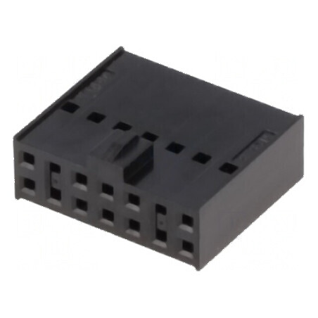 Conector cablu-placă mufă mamă C-Grid III 2,54mm 14 PIN - Componentă electronică de înaltă calitate | Electronic-mag.ro | Componente Electronice