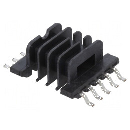 Carcasă SMD din plastic cu pini, 10 numere termice, 4 secțiuni | Electronic-mag.ro | Componente Electronice