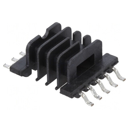 Carcasă SMD din plastic cu pini, 10 numere termice, 4 secțiuni | Electronic-mag.ro | Componente Electronice