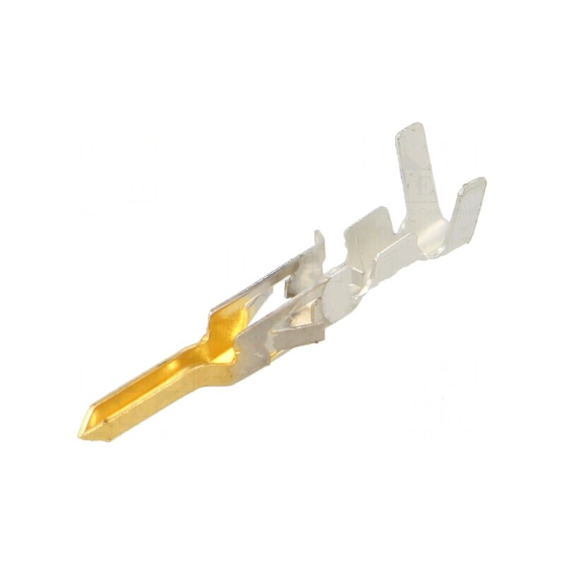 Pin tată bronz-fosfor aurit 24AWG-18AWG Mini-Fit Jr - Conectori în vrac pentru aplicații electrice | Electronic-mag.ro | Componente Electronice