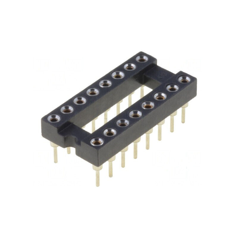 Soclu DIP16 pentru Circuite Integrate cu Raster de 2,54mm - THT de Precizie | Electronic-mag.ro | Componente Electronice Soclu DIP16 pentru Circuite Integrate cu Raster de 2,54mm - THT de Precizie | Electronic-mag.ro | Componente Electronice